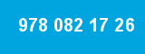 978 082 17 26